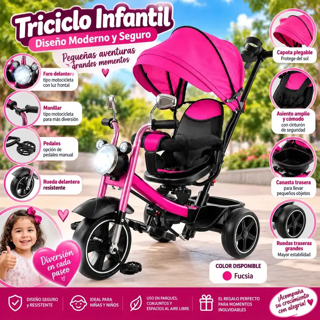 Triciclo paseador