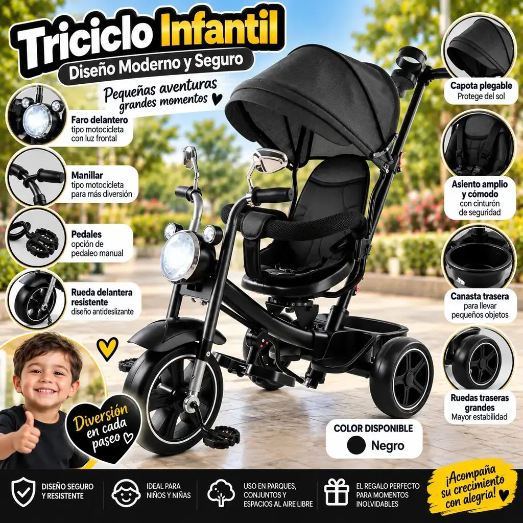Triciclo paseador