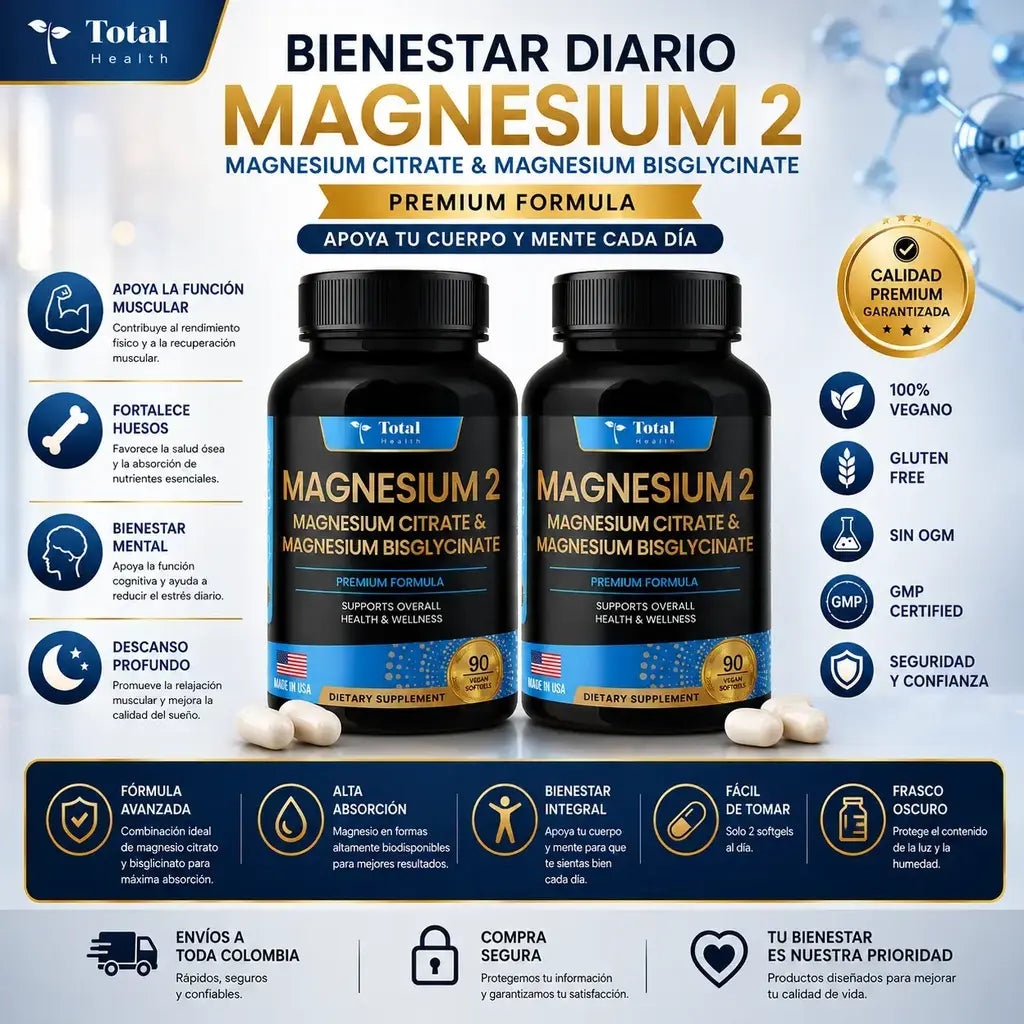 Magnesio citrato bisglicinato